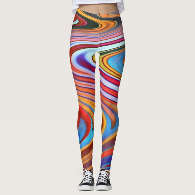 Leggings Curvas cósmicas (Anverso)
