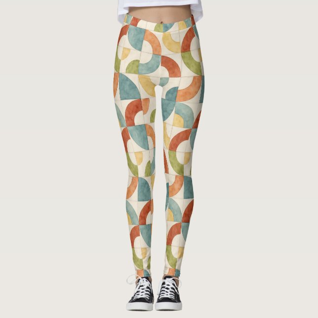 Leggings Curvas de encendido | Pathz de Drunkard (Anverso)