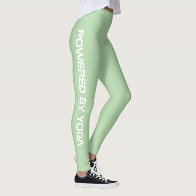 Leggings Custom Print Yoga Crew Pale Green (Derecha)