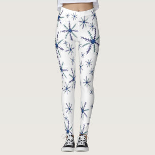 Leggings Cute acuarela Copos de nieve Leging