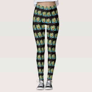 Leggings Cute Aguacate Jump Rope - Fitness Kawaii