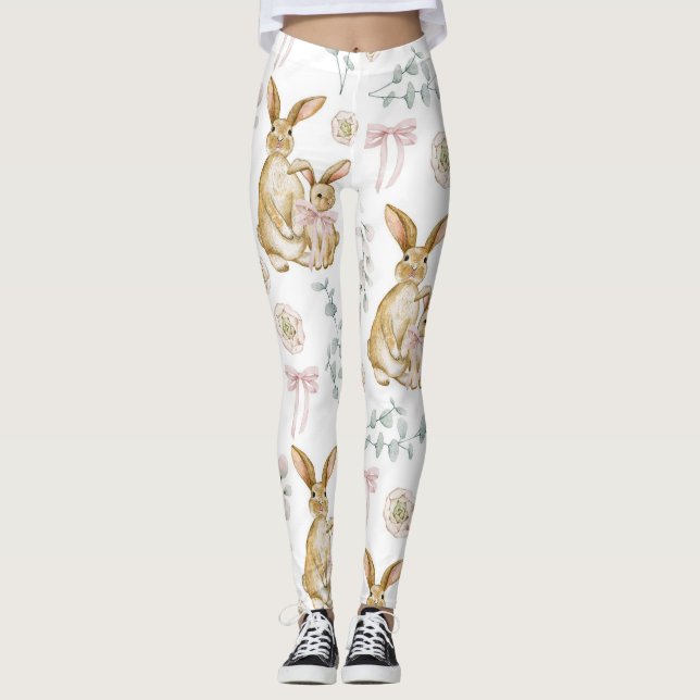 Leggings Cute Bunnies (Anverso)