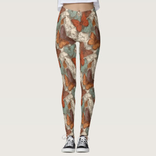 Leggings Cute Butterfly Camo Sparkle Wear Ejercicio