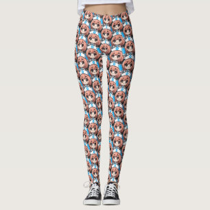 Leggings Cute Chibi Enfermera - cuidado de la salud, anime,