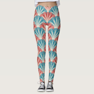 Leggings Cute estilo de los años 50 Verano Forth de julio R