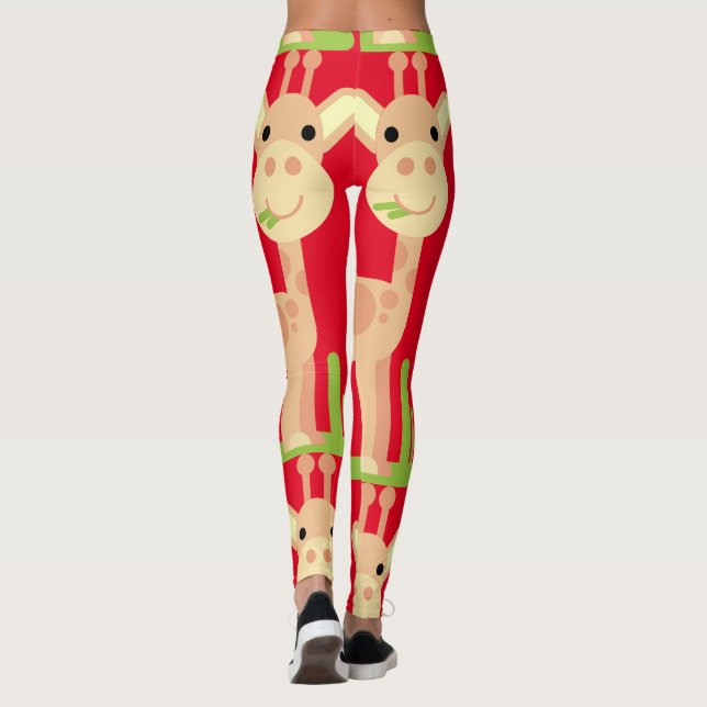 Leggings Cute Giraffe Munching Thunder_Cove (Reverso)