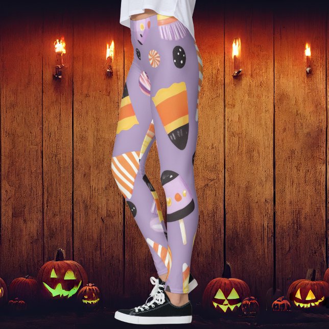Leggings Cute Halloween Candycorn (Subido por el creador)
