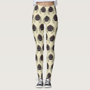 Leggings Cute Kawaii Spider