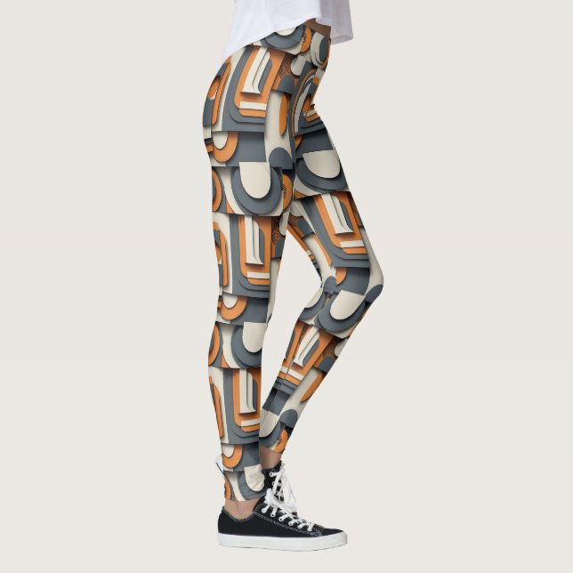 Leggings Cute Modern tiled pattern  (Derecha)