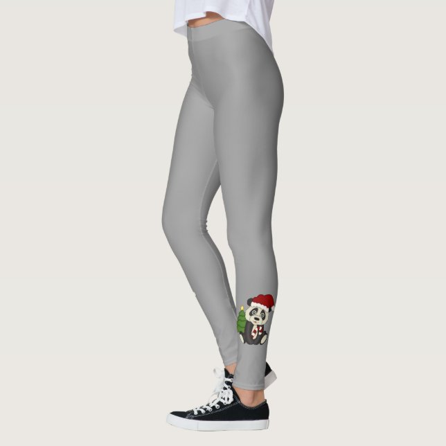 Leggings Cute Navidades Panda Bear (Izquierda)