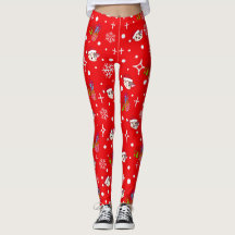 Cute Navidades Piernas rojas Kitty