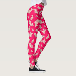 Leggings Cuto Sfinx cat, rosa