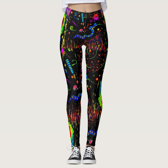 Leggings Cyclamen (Anverso)