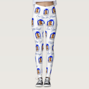 Leggings Dachshund Rojo ÁNGEL
