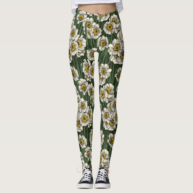 Leggings Daffodil garden (Anverso)