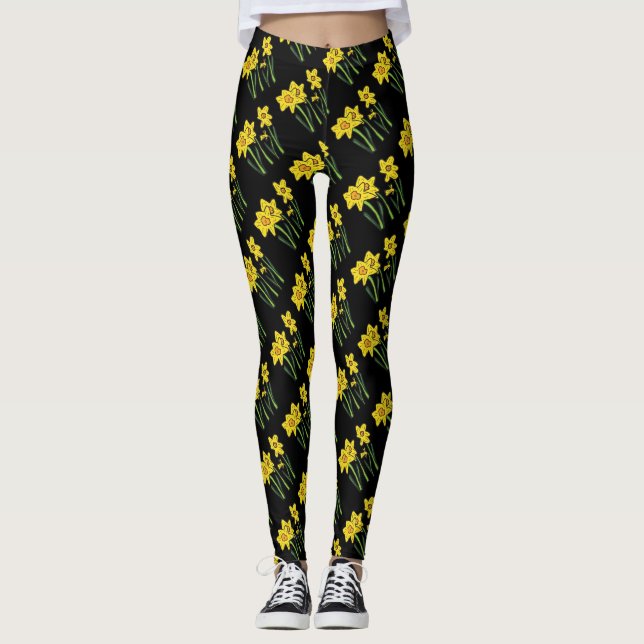 Leggings Daffodils (Anverso)