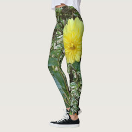 Leggings Dahlia Leggings, verde amarillo
