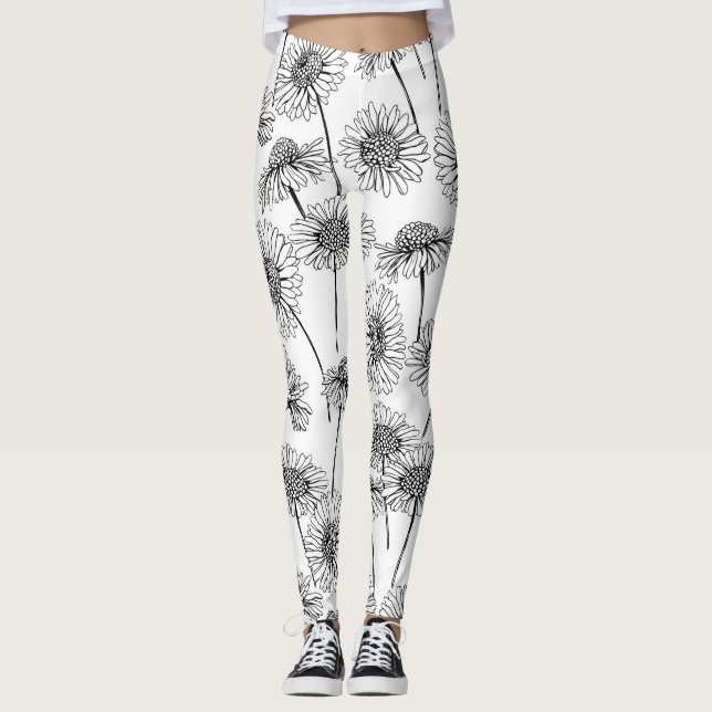 Leggings Daisies (Anverso)