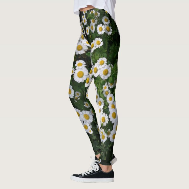 Leggings Daisies en un prado (Izquierda)