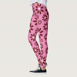 Leggings Daisies ropa de mujer simple y elegante