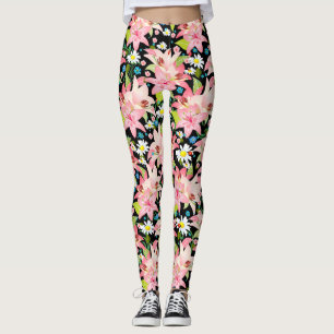 Leggings Daisies Y Lillies