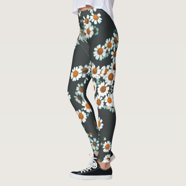 Leggings Daisy Daisies Floral (Izquierda)