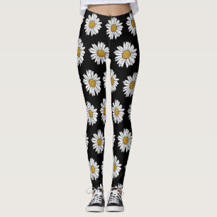 Leggings Daisy Flower
