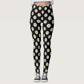 Leggings Daisy Flower Hand