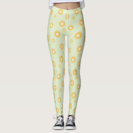 Leggings Daisy Green