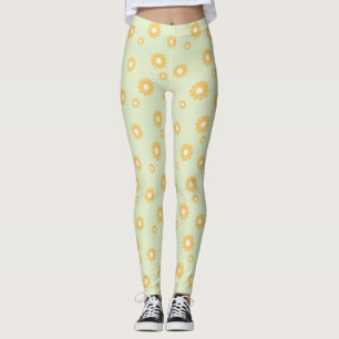 Leggings Daisy Green