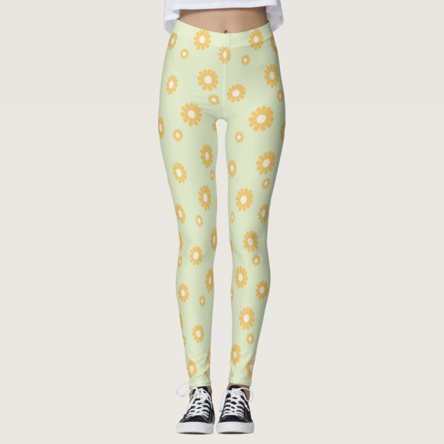 Leggings Daisy Green (Anverso)