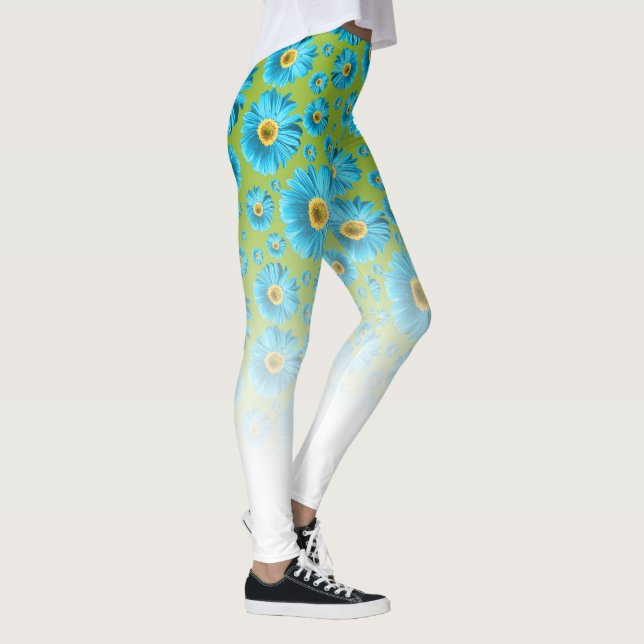 Leggings Daisy Pop Aqua Azul (Derecha)