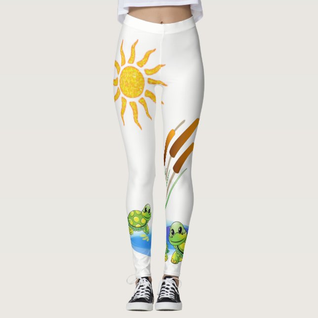 Leggings damas de largas piernas (Anverso)
