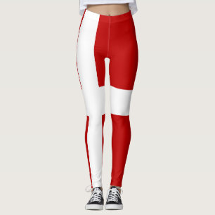 Leggings Dannebrog bandera danesa
