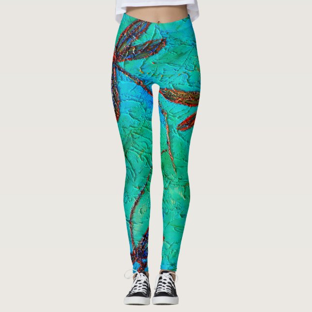 Leggings Danza de la libélula (Anverso)