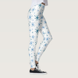 Leggings Danza en la elegancia de invierno: Copo de nieve p