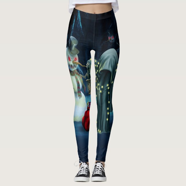 Leggings Dark christmas time (Anverso)