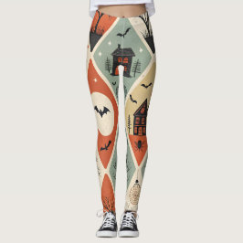 Leggings Dark ghost pattern
