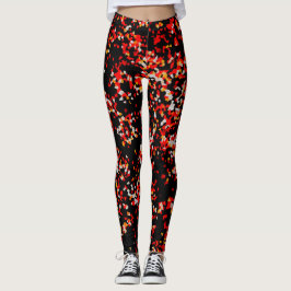 Leggings Dark Otumn Confetti