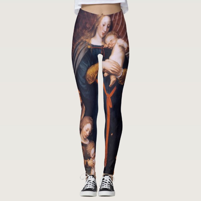 Leggings Darmstadt Madonna, Holbein, el joven (Anverso)