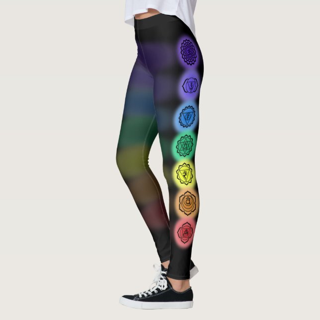 leggings de 7 chakras (Izquierda)