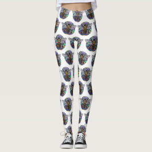 leggings de abejas con joyas