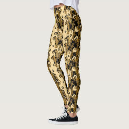 Leggings de Airedale terrier