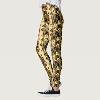 Leggings de Airedale terrier