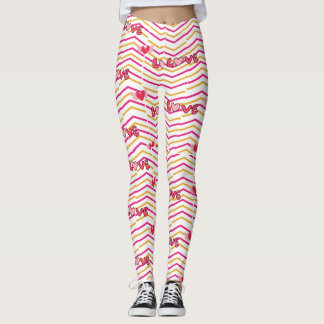 leggings de amor para mujeres