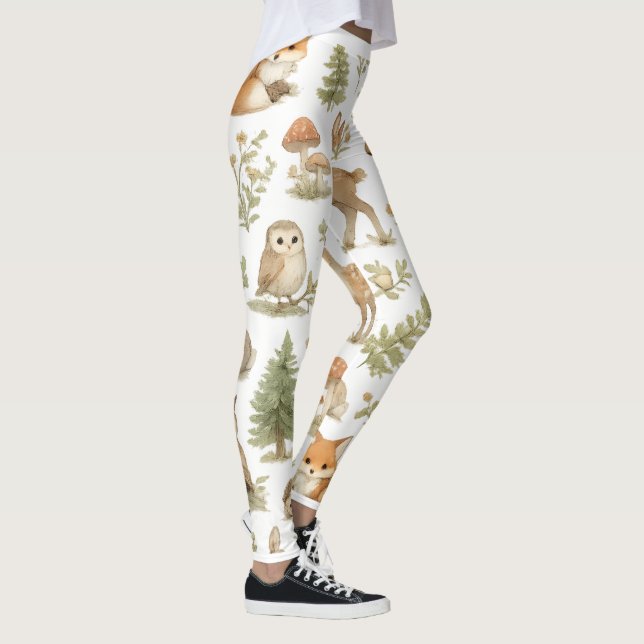 Leggings de Animales del Bosque (Derecha)