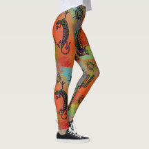 Leggings de Arte del Suroeste
