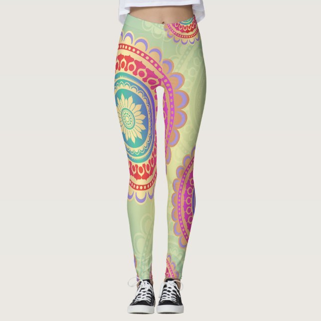 leggings de arte hindi (Anverso)