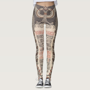 Leggings de arte Poster de la exposición de Bilib