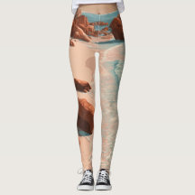 Leggings de Aventura Costera de Verano
